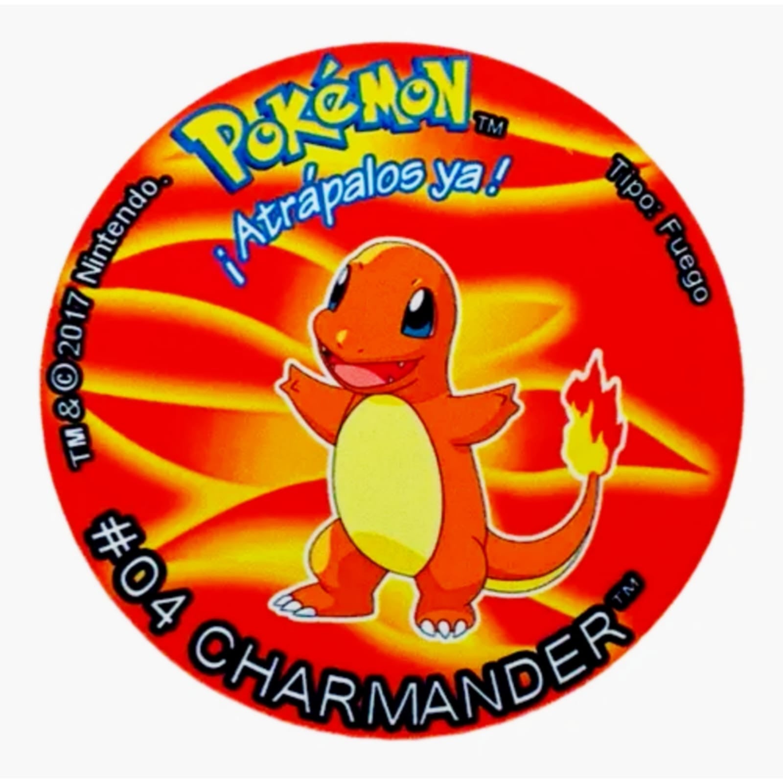Mousepad Circular Charmander Tipo Tazo