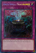 Yugioh! Anti-Spell Fragance Ra02-en076 1st edition Secret rare