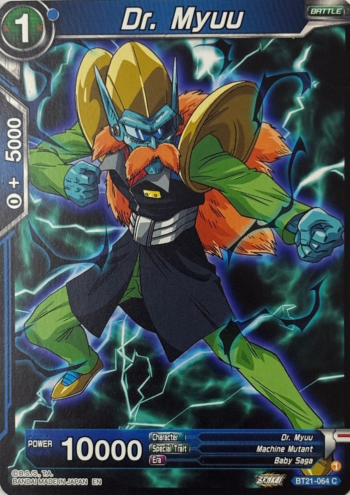 Dragon Ball Tcg Dr. Myuu Bt21-064