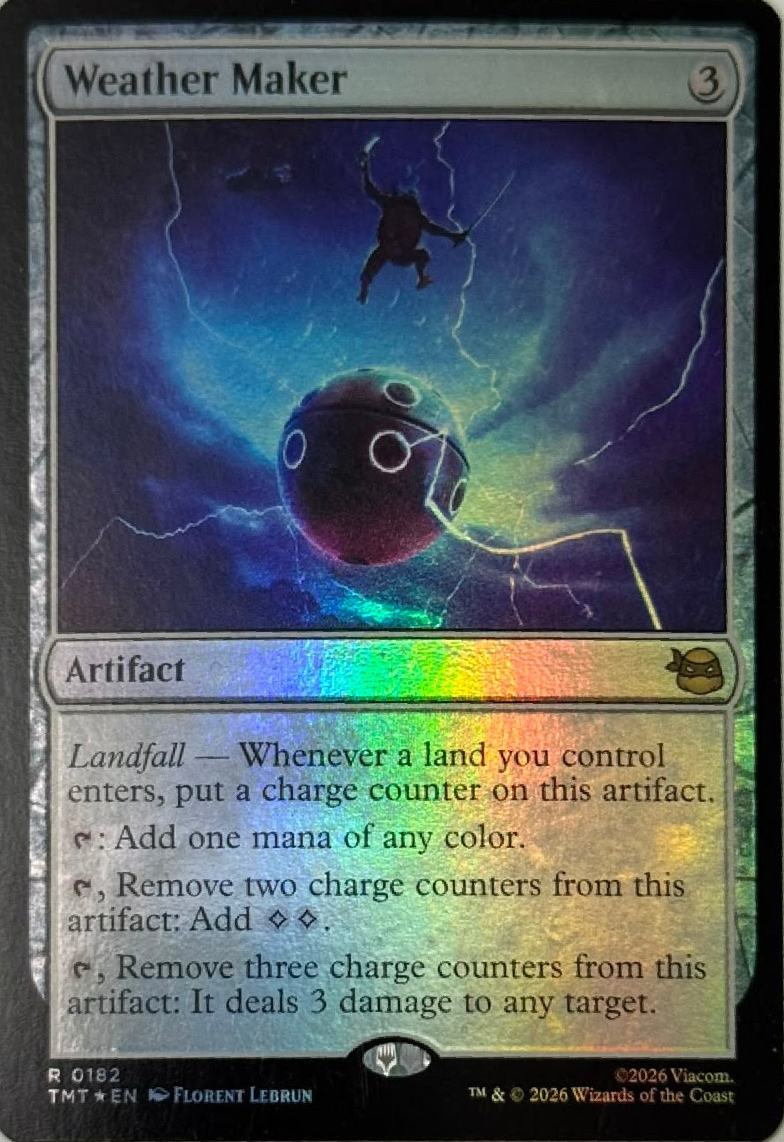 Magic Tcg Weather Maker 0182 Foil