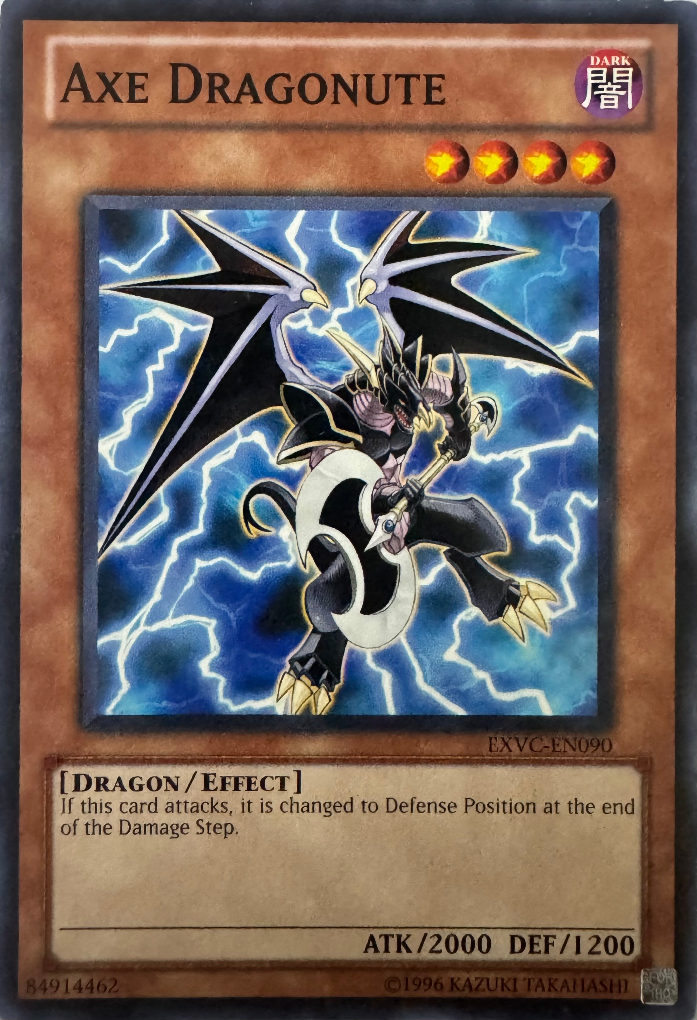 Yugioh! Axe Dragonute Exvc-en090