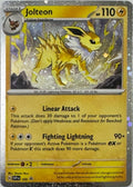 Pokemon Tcg Jolteon 169 Holo Cosmos