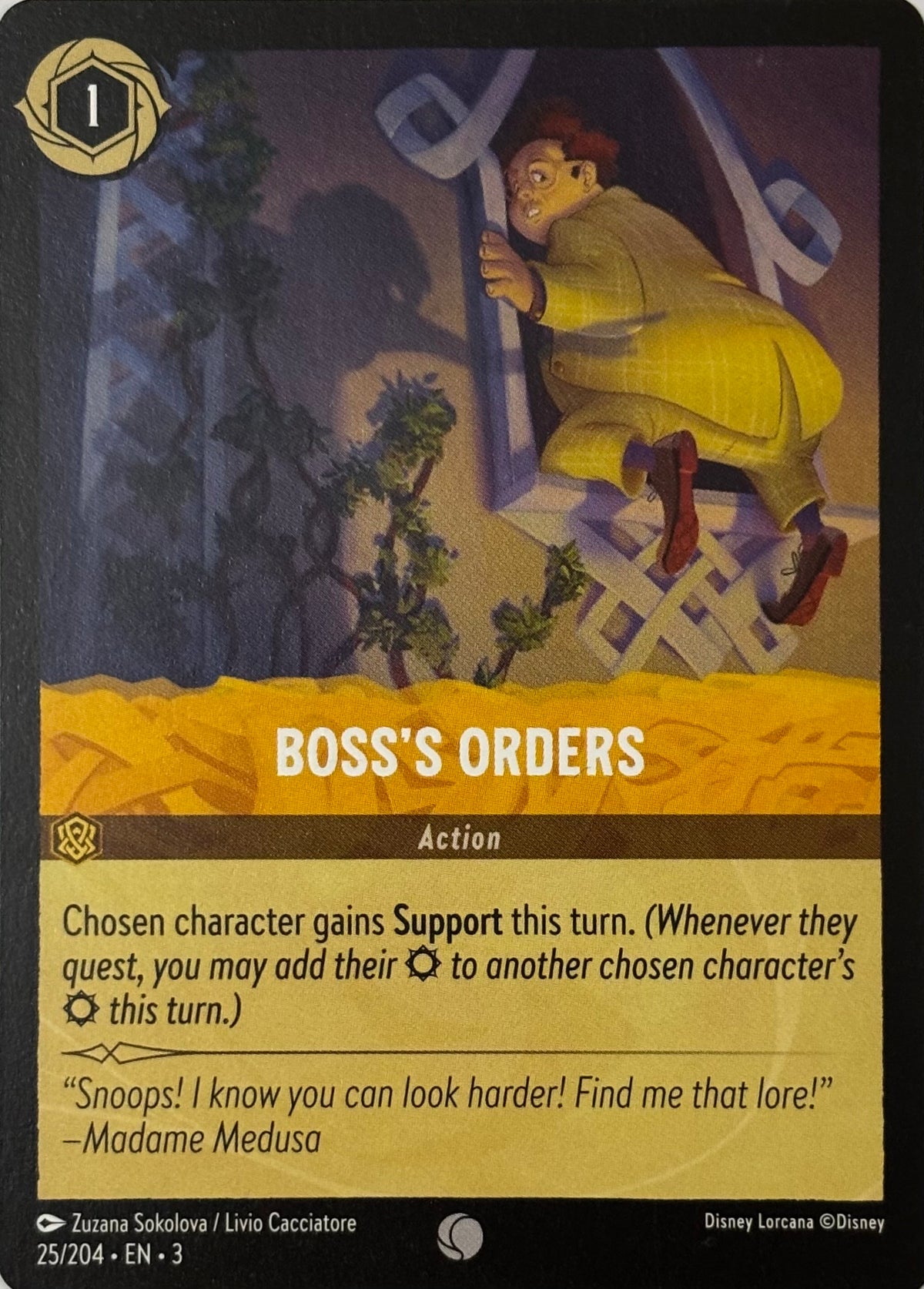 Disney Lorcana Boss’s Orders 25/204