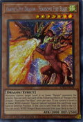 Yugioh! Harpie’s Pet Dragon - Fearsome Fire Blast Lds3-en138 Limited Edition Secret