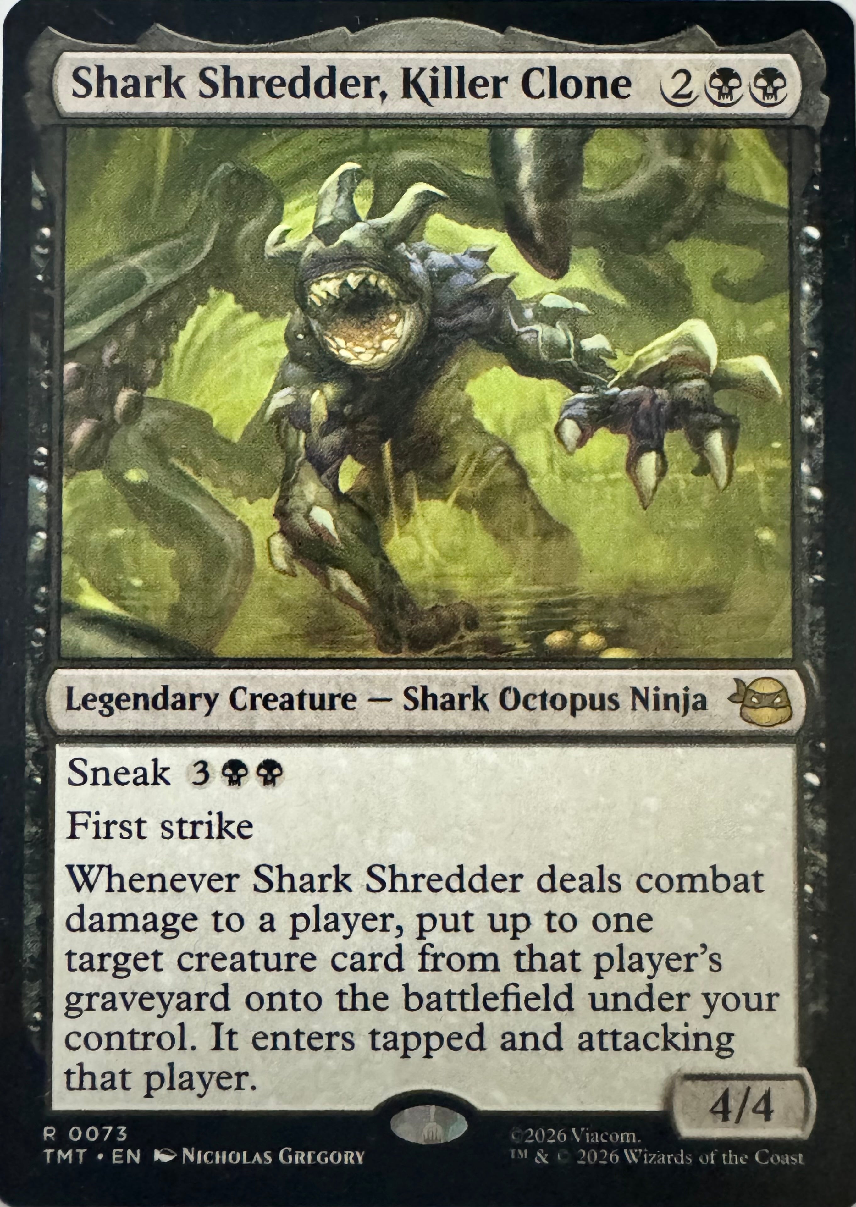 Magic Shark Shredder, Killer Clone 0073 Rare