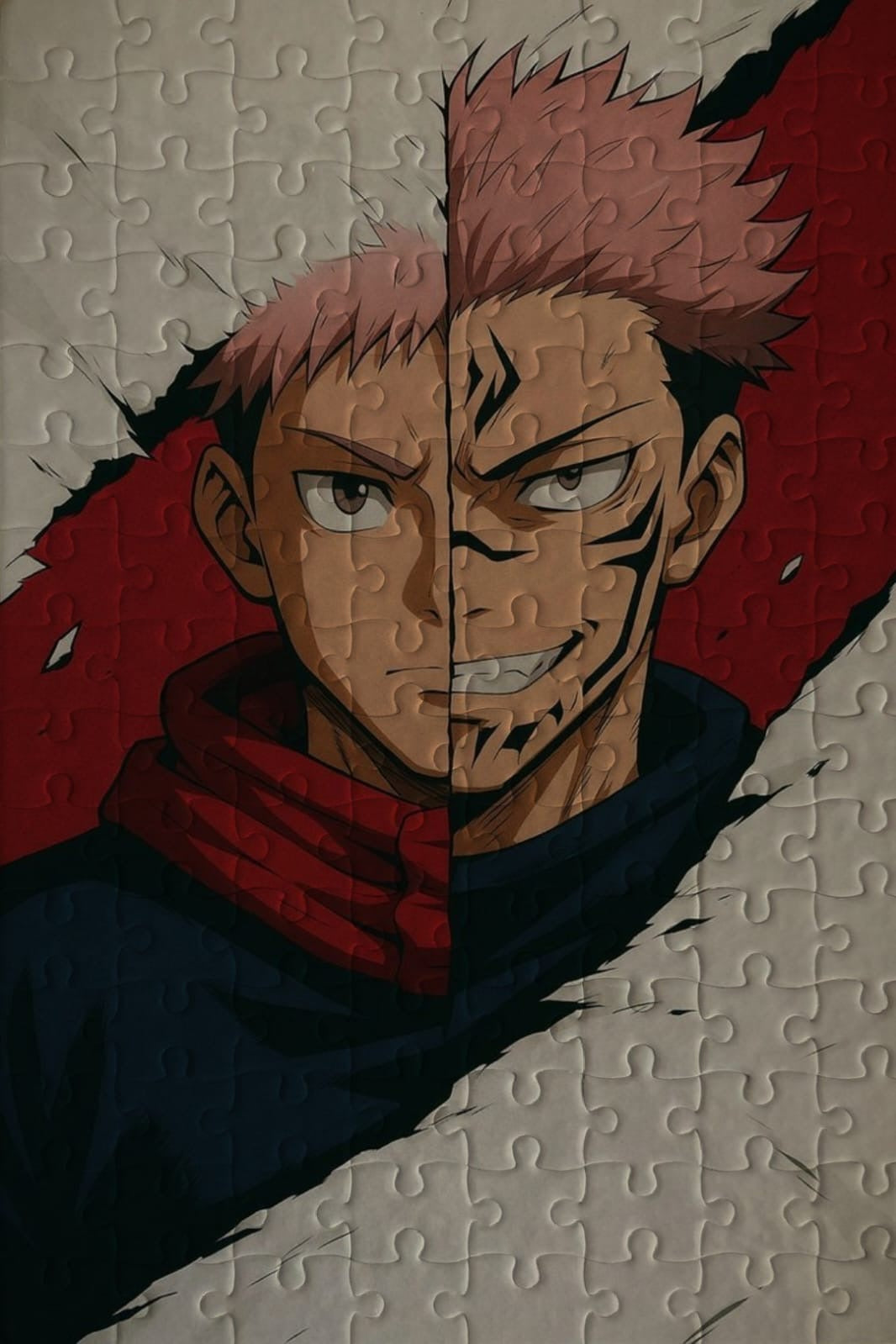 Rompecabezas Jujutsu Kaisen y Yuji Itadori 120 Piezas