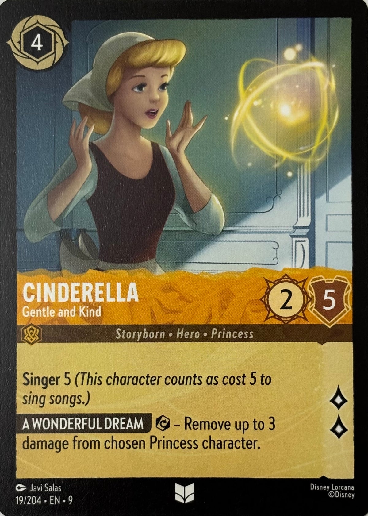 Disney Lorcana Cinderella 19/204