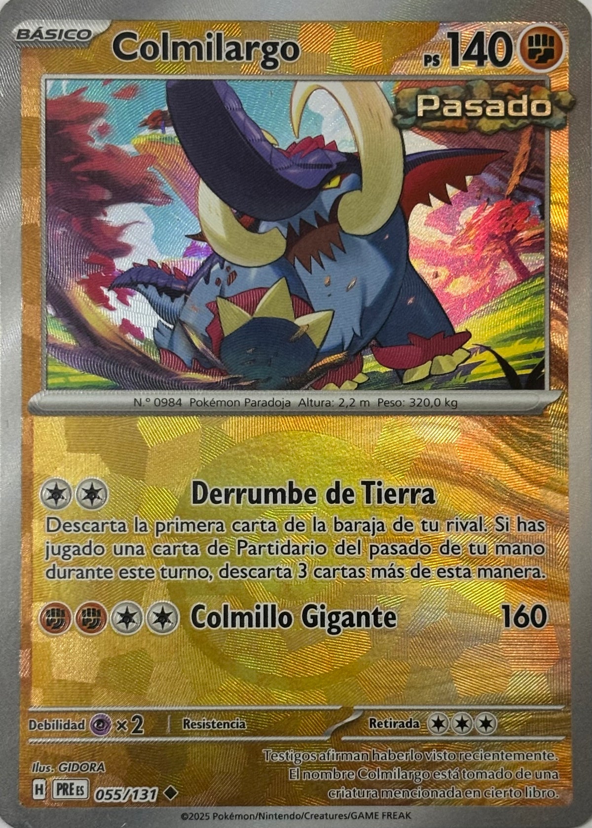 Pokemon Tcg Colmilargo 055/131 (Poke Ball) Español
