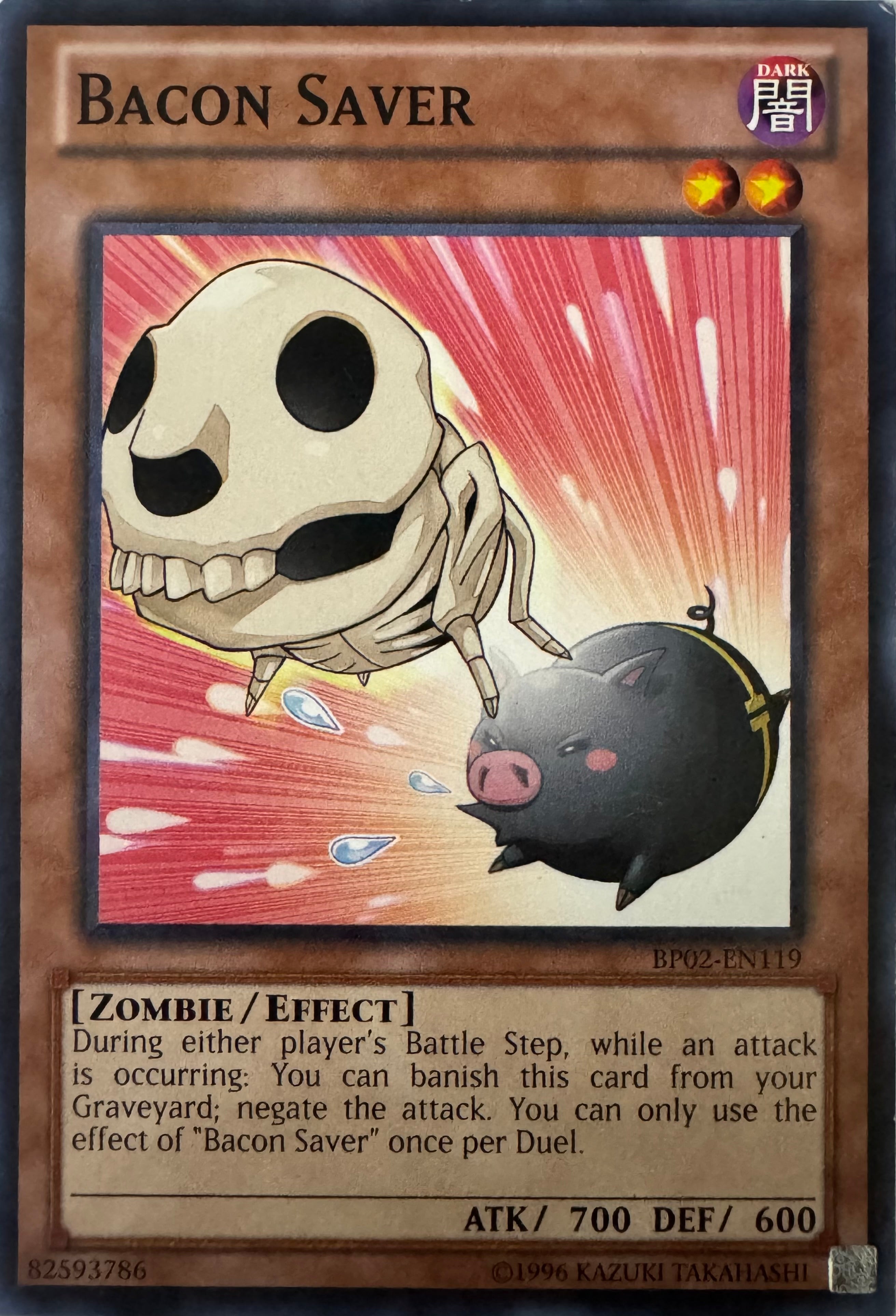 Yugioh! Bacon Saver Bp02-en119