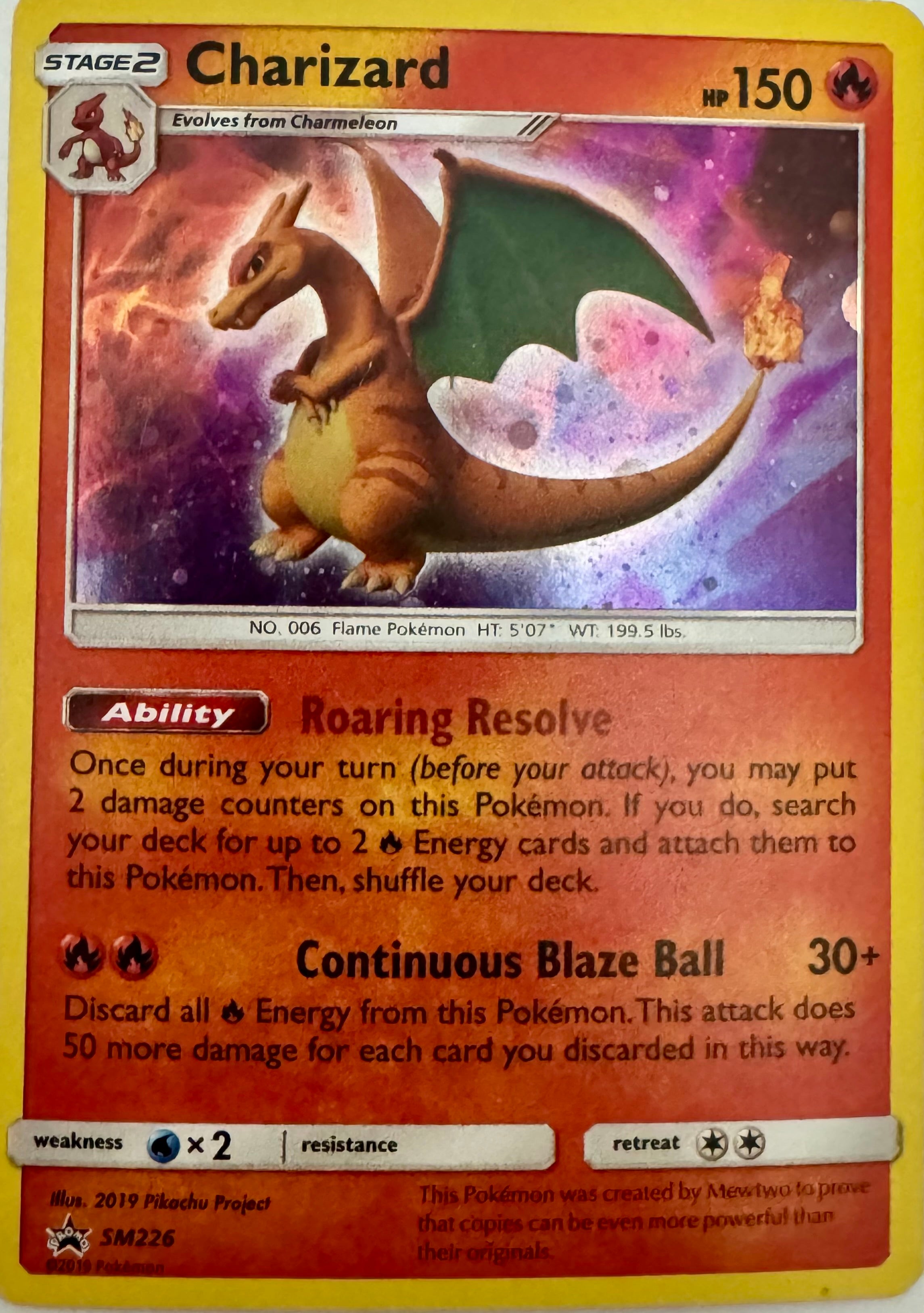 Pokemon Tcg Charizard Sm226 Cosmos Holo