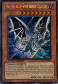 Yugioh! Malefic Blue-Eyes White Dragon Ymp1-en002 Limited Edition Secret rare