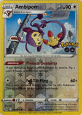 Pokemon Tcg Ambipom 057/078 Reverse (PGO)