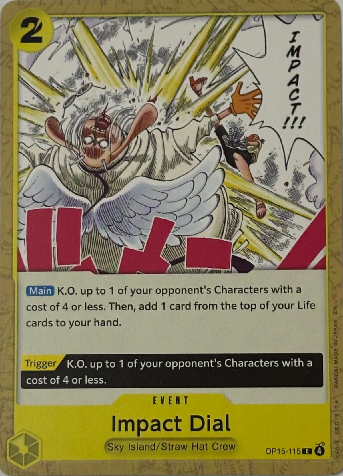 One Piece Tcg Impact Dial Op15-115