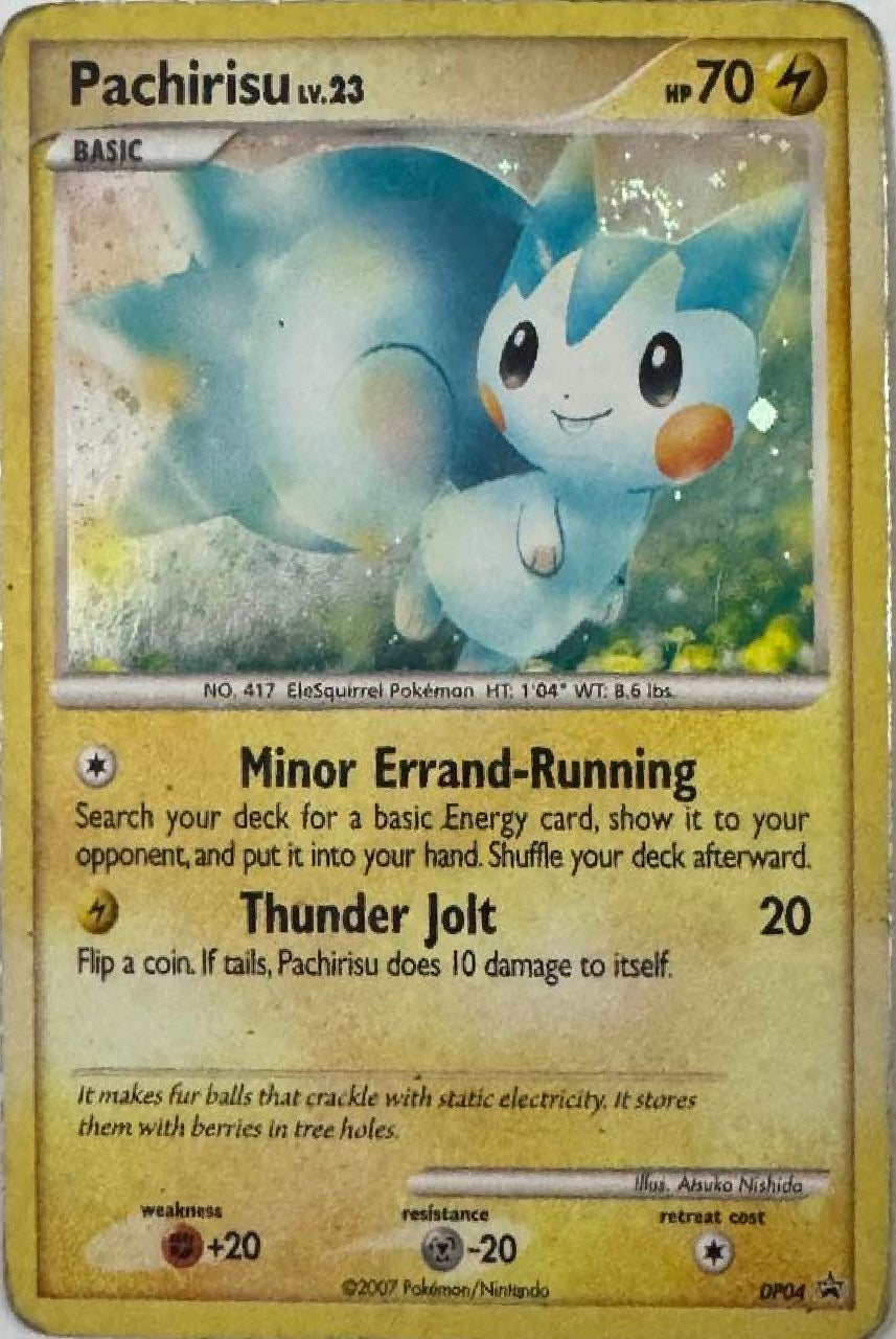 Pokemon Tcg Pachirisu lv 23 DP04 holo (DMG)