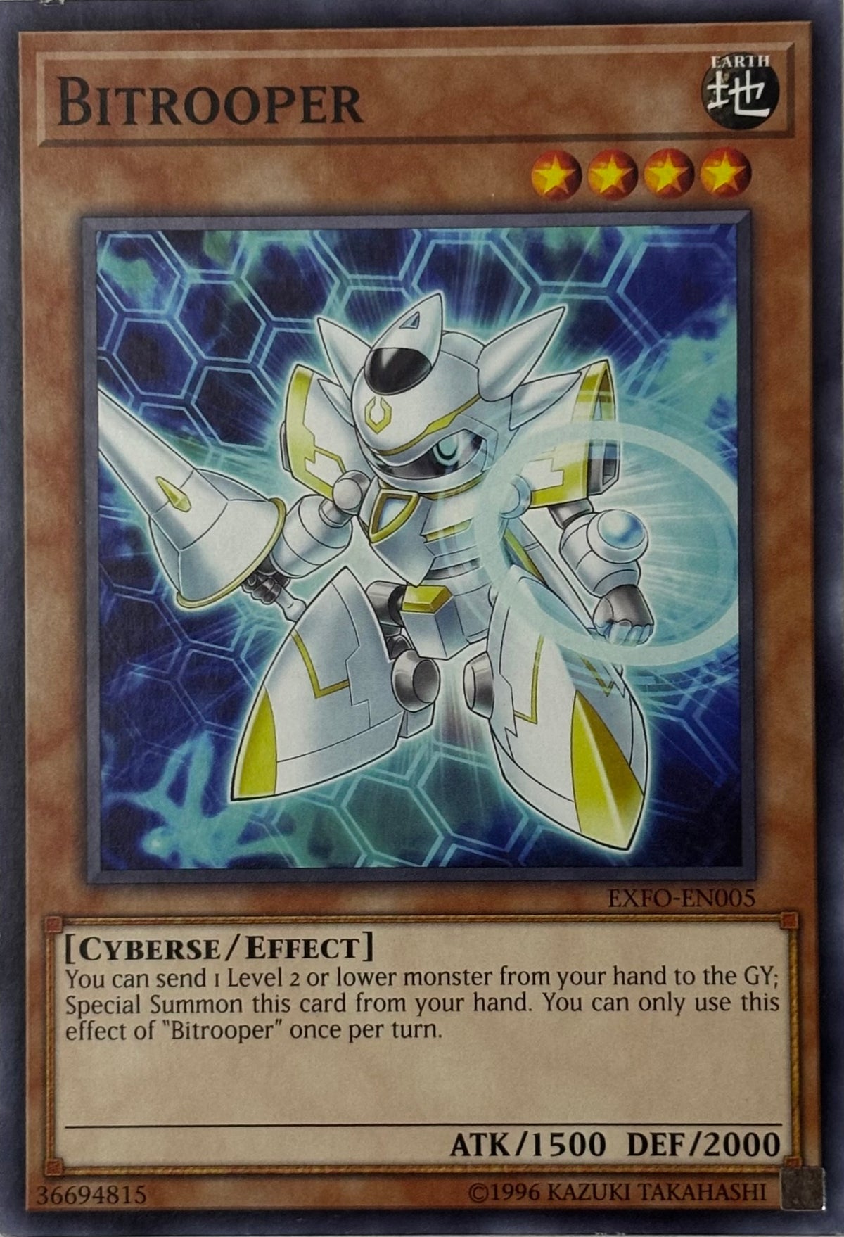 Yugioh! Bitrooper Exfo-en005