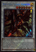 Yugioh! Infernal Strike Fighter Mamo-en123 1st edition Secret rare