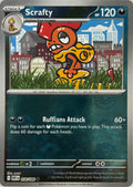 Pokemon Tcg Scrafty 058/086 (Poke Ball)