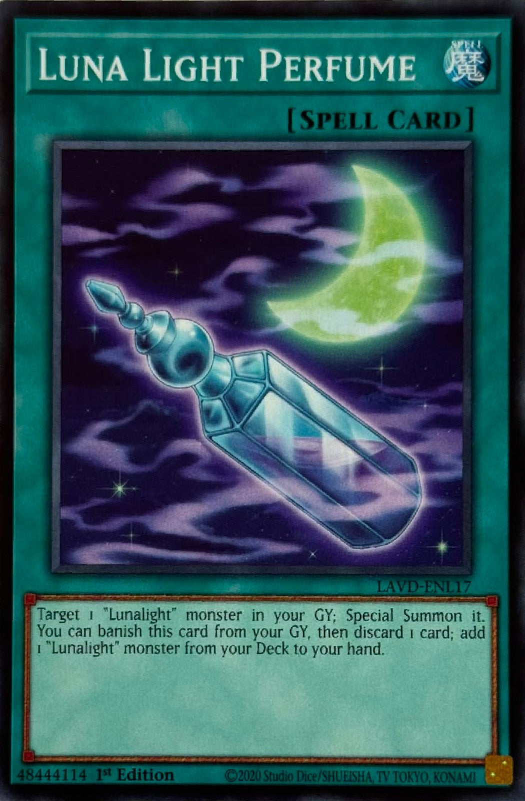 Yugioh! Luna Light Perfume Lavd-enl17 1st edition