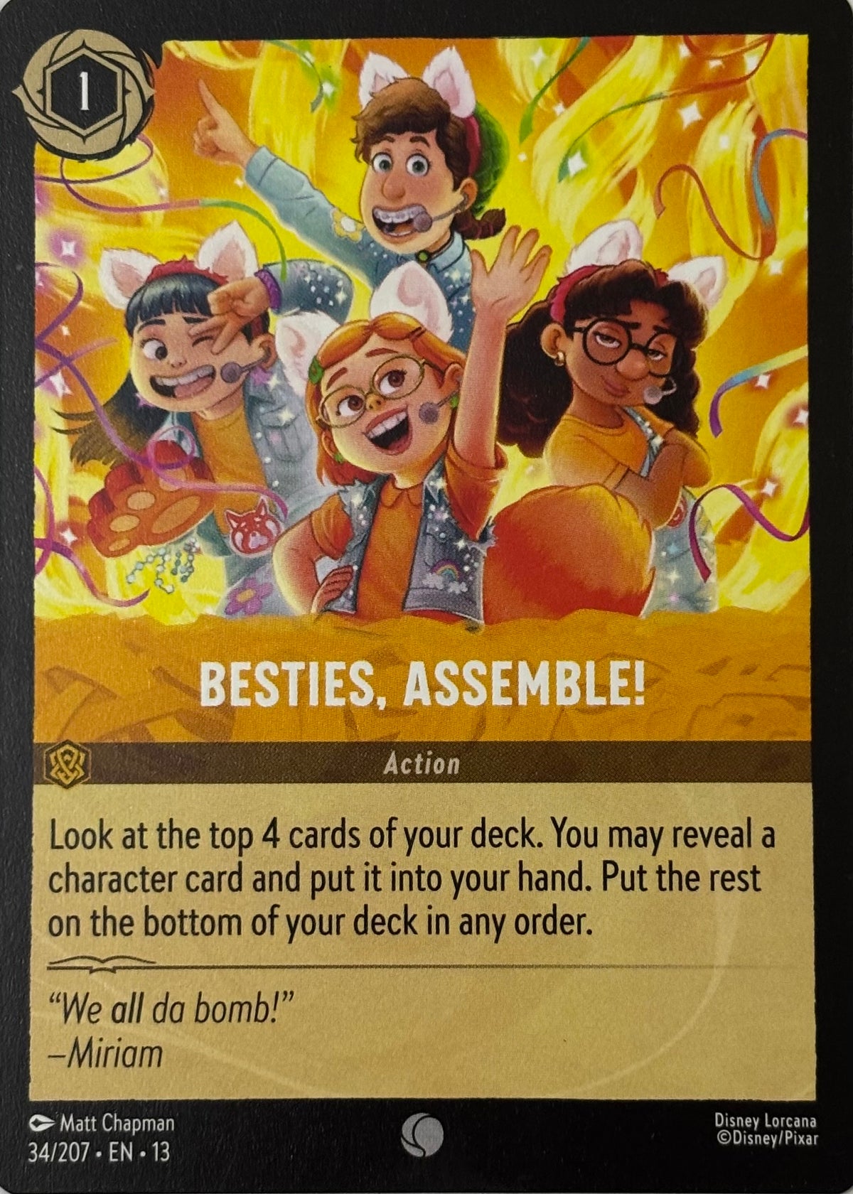 Disney Lorcana Besties, Assemble! 34/207