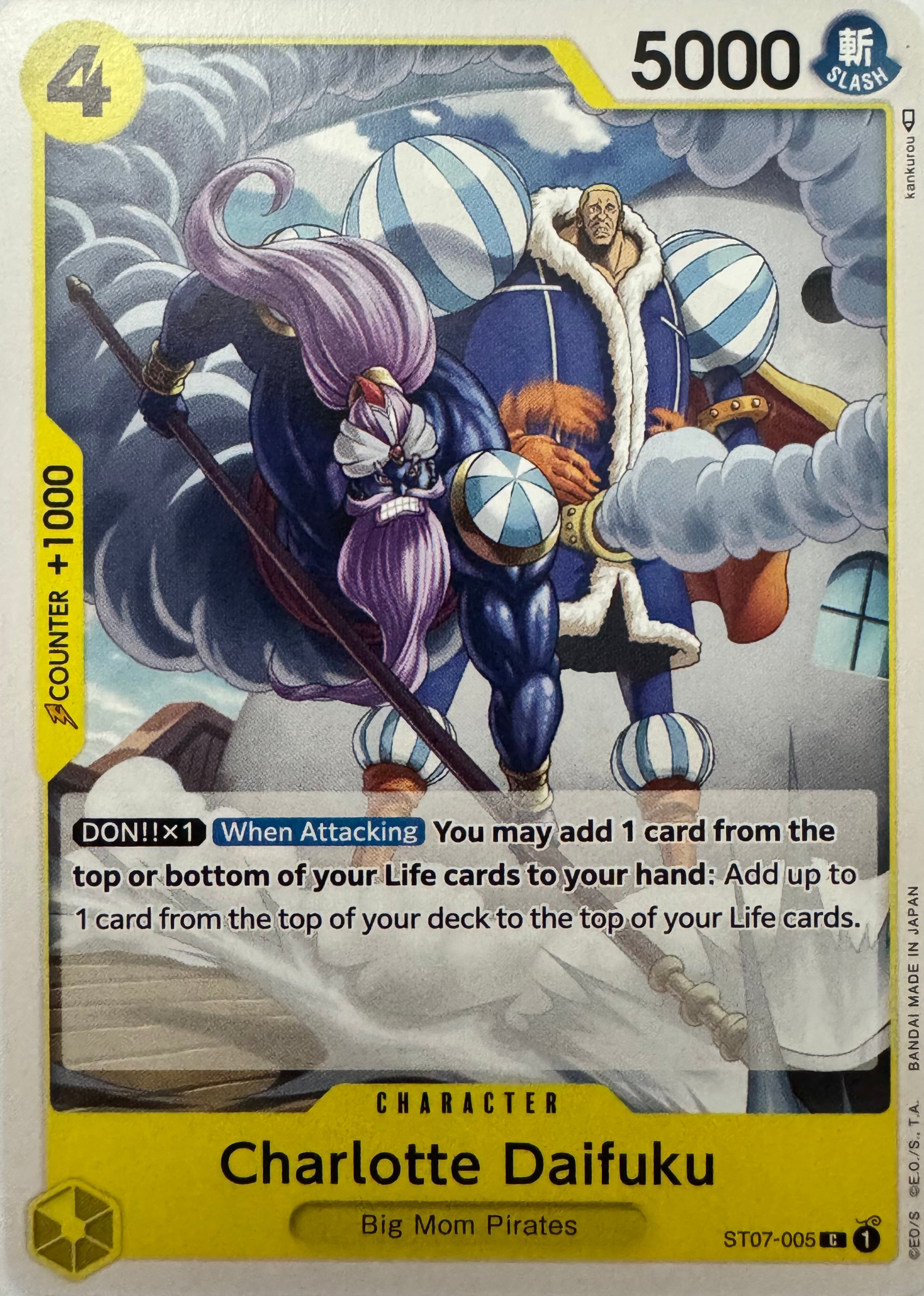 One Piece Tcg Charlotte Daifuku St07-en005