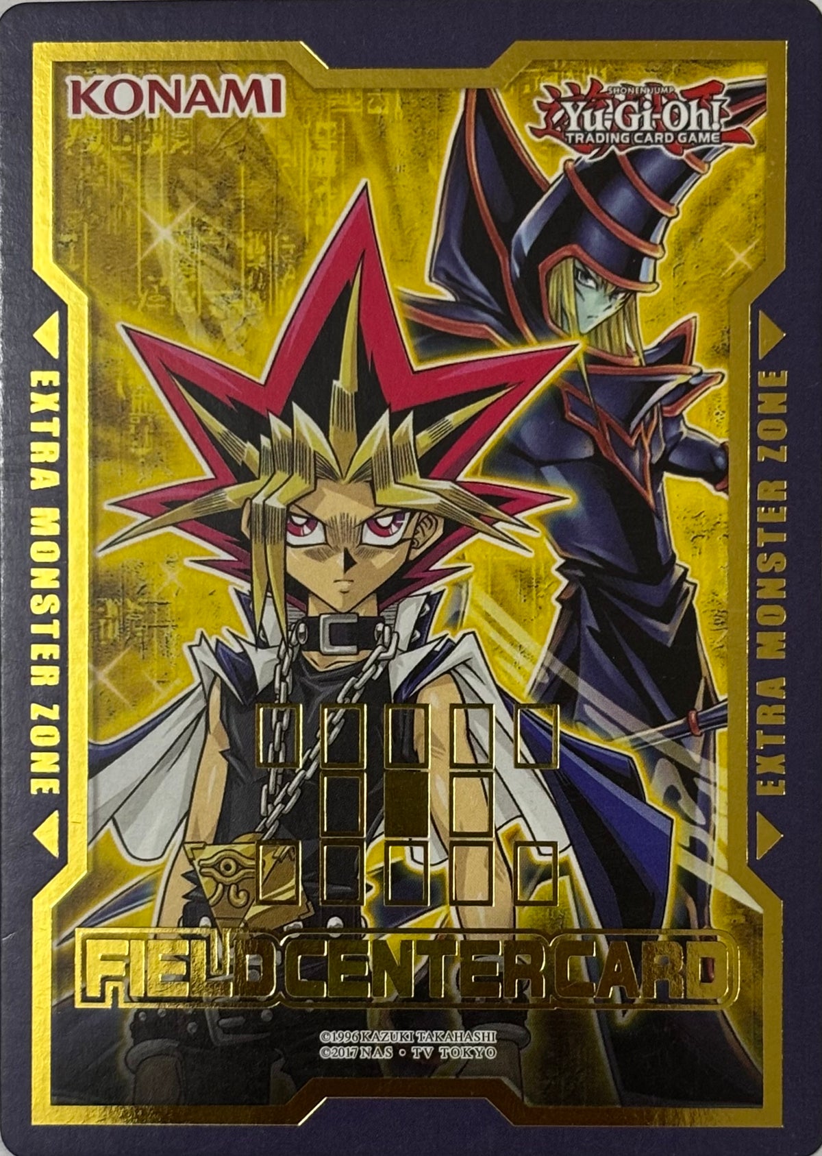Yugioh! Yami Yugi & Dark Magician Field Center Card