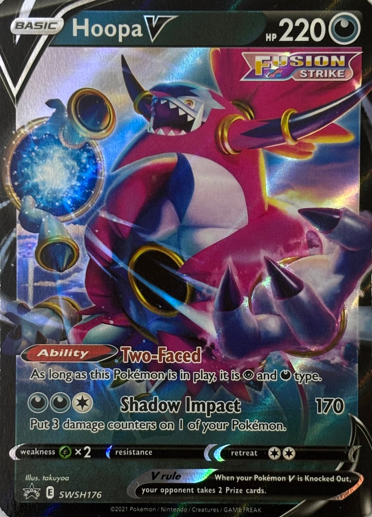 Pokemon Tcg Hoopa V Swsh176 Promo