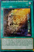 Yugioh! Wanted: Seeker Of Sinful Spoils Mp24-En122 1st Edition (Missprint)