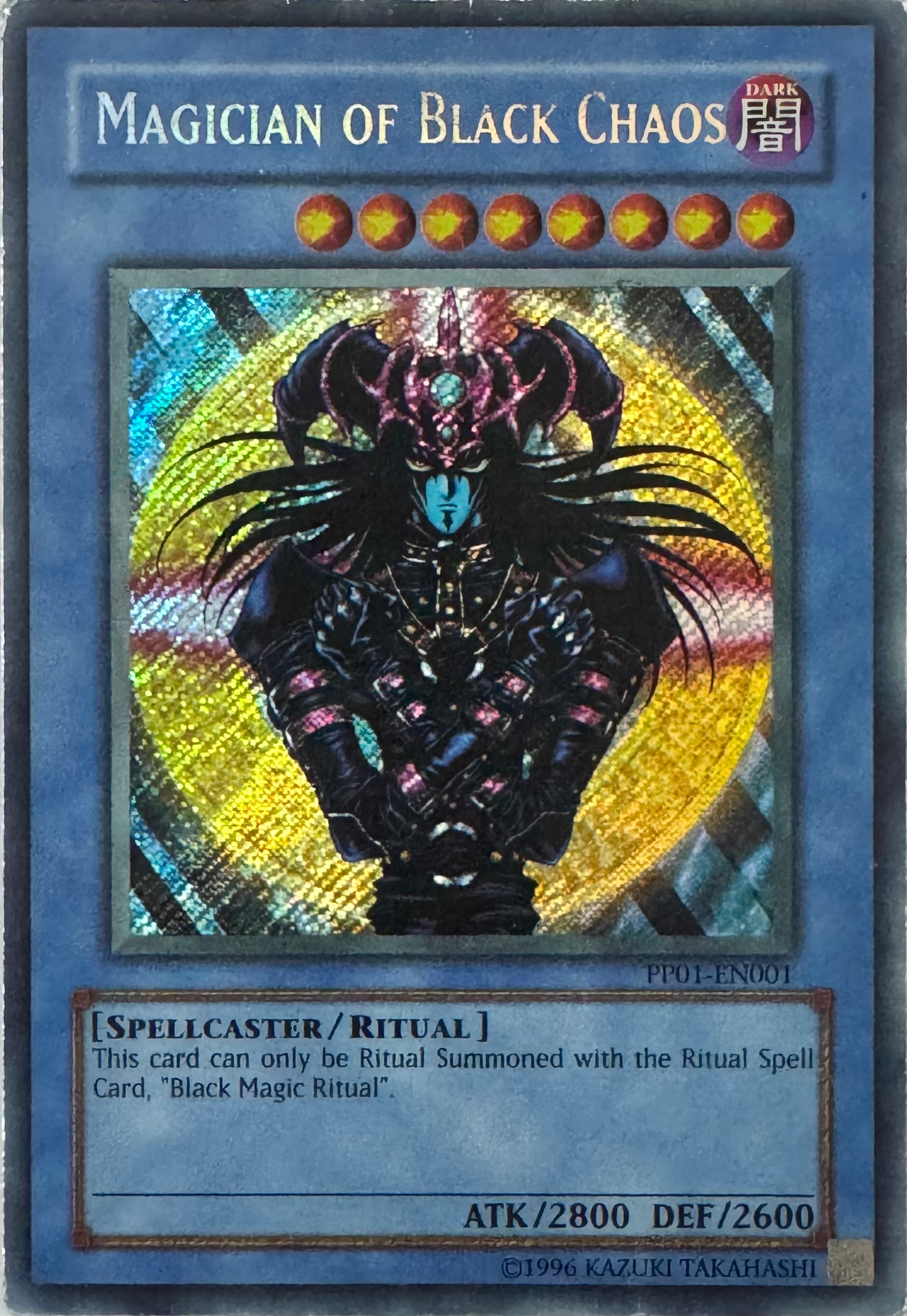 Yugioh! Magician of Black Chaos Pp01-En001 Secret