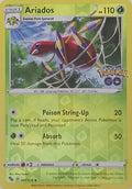 Pokemon Tcg Ariados 007/078 reverse
