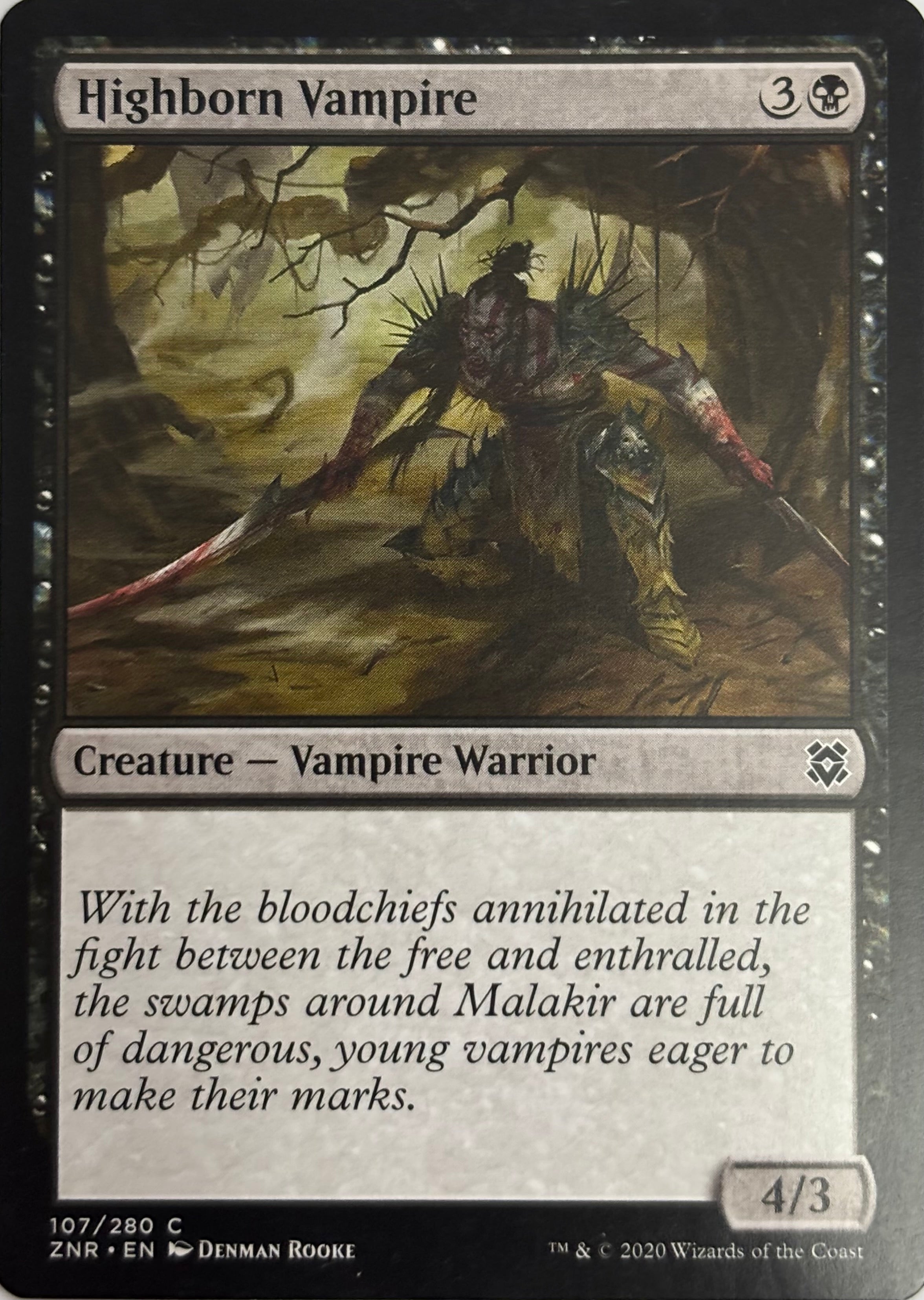 Magic Highborn Vampire 107/280