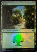 Magic Tcg Forest 0198 Foil