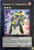 Yugioh! Number 34: Terror-Byte Prc1-Env02 Limited Edition Secret