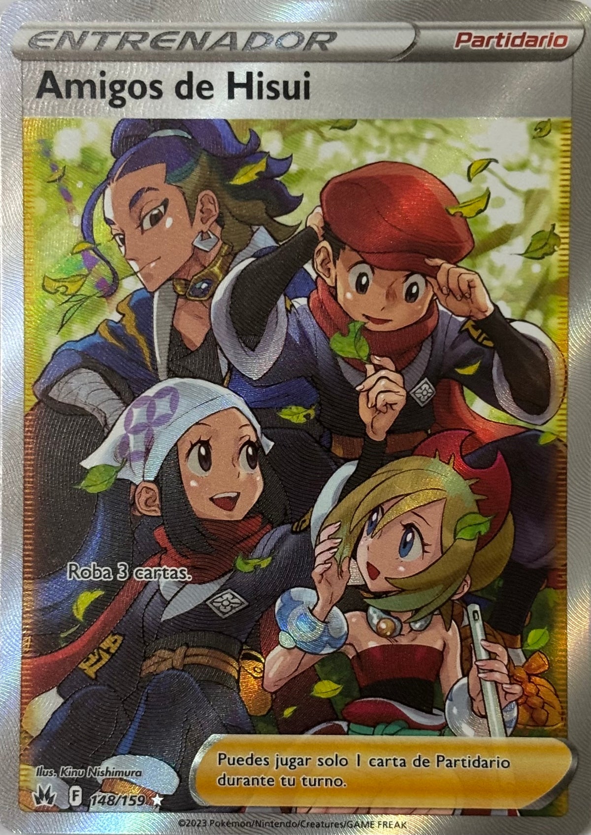 Pokemon Tcg Amigos de Hisui 148/159 Full Art (Español)