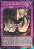 Yugioh! Songs Of The Dominators Ra05-en081 1st Edition Ultimate