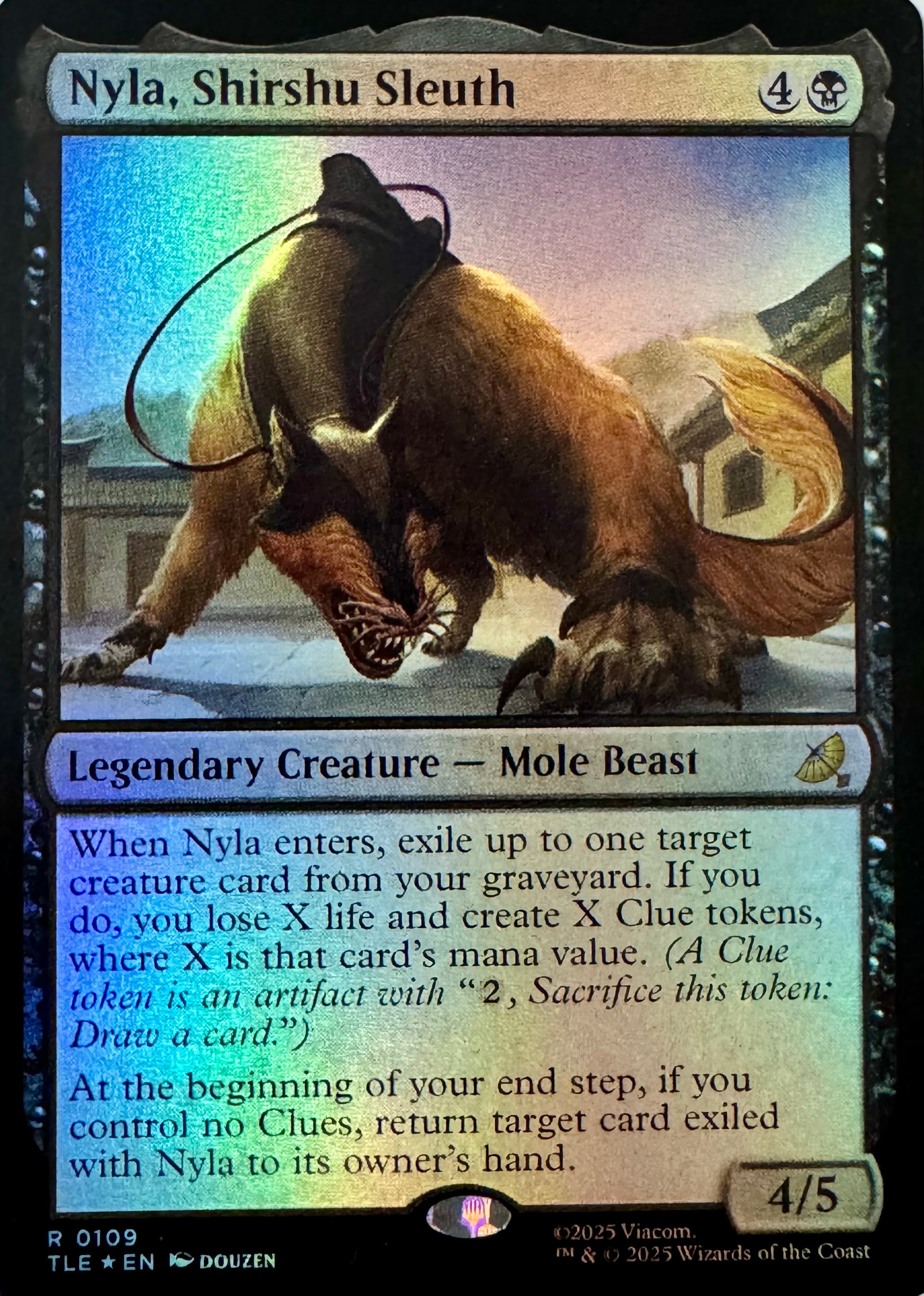 Magic Nyla, Shirshu Sleuth 0109 Foil