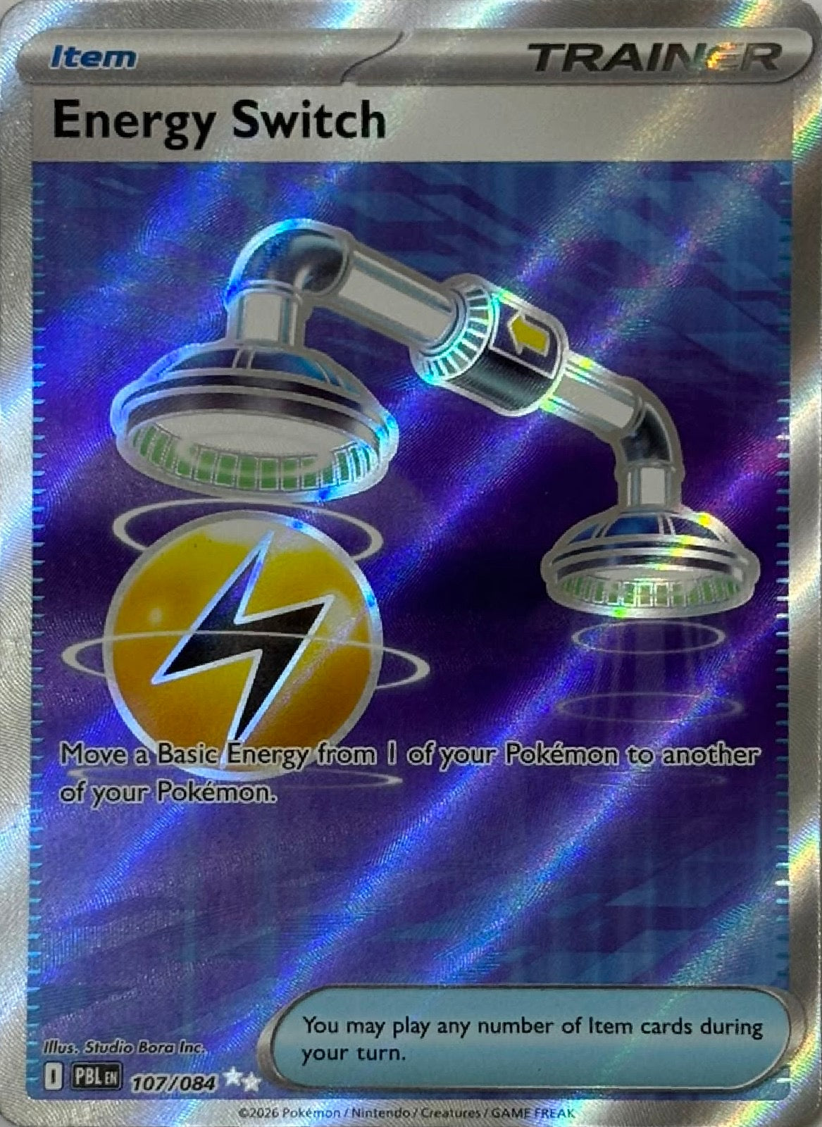 Pokemon Tcg Energy Switch 107/084 Full Art