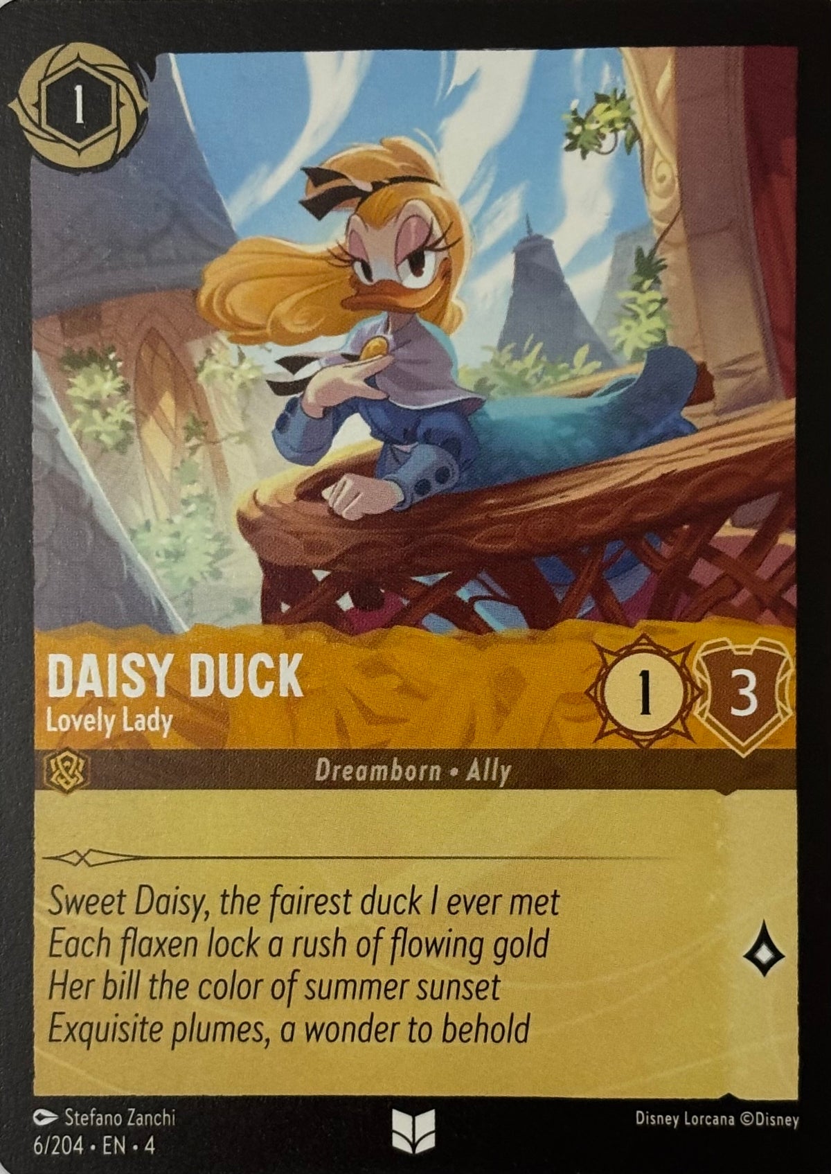Disney Lorcana Daisy Duck 6/204