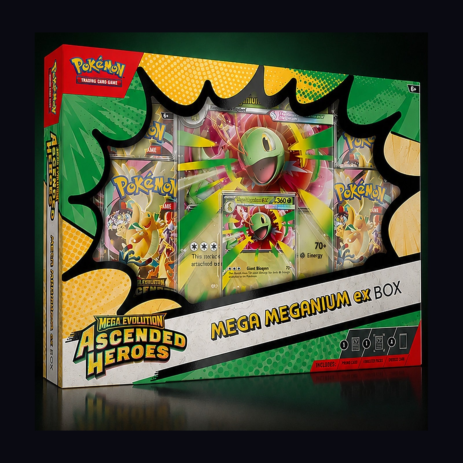 Ascended Heroes - Mega Meganium ex Box sellado (Pokémon TCG)