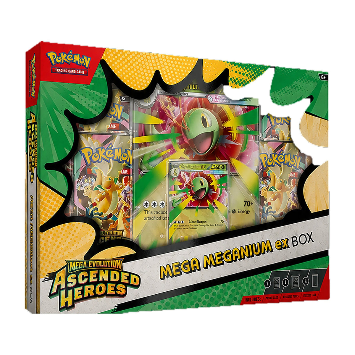 Pokemon Ascended Heroes Mega Meganium ex Box sellado