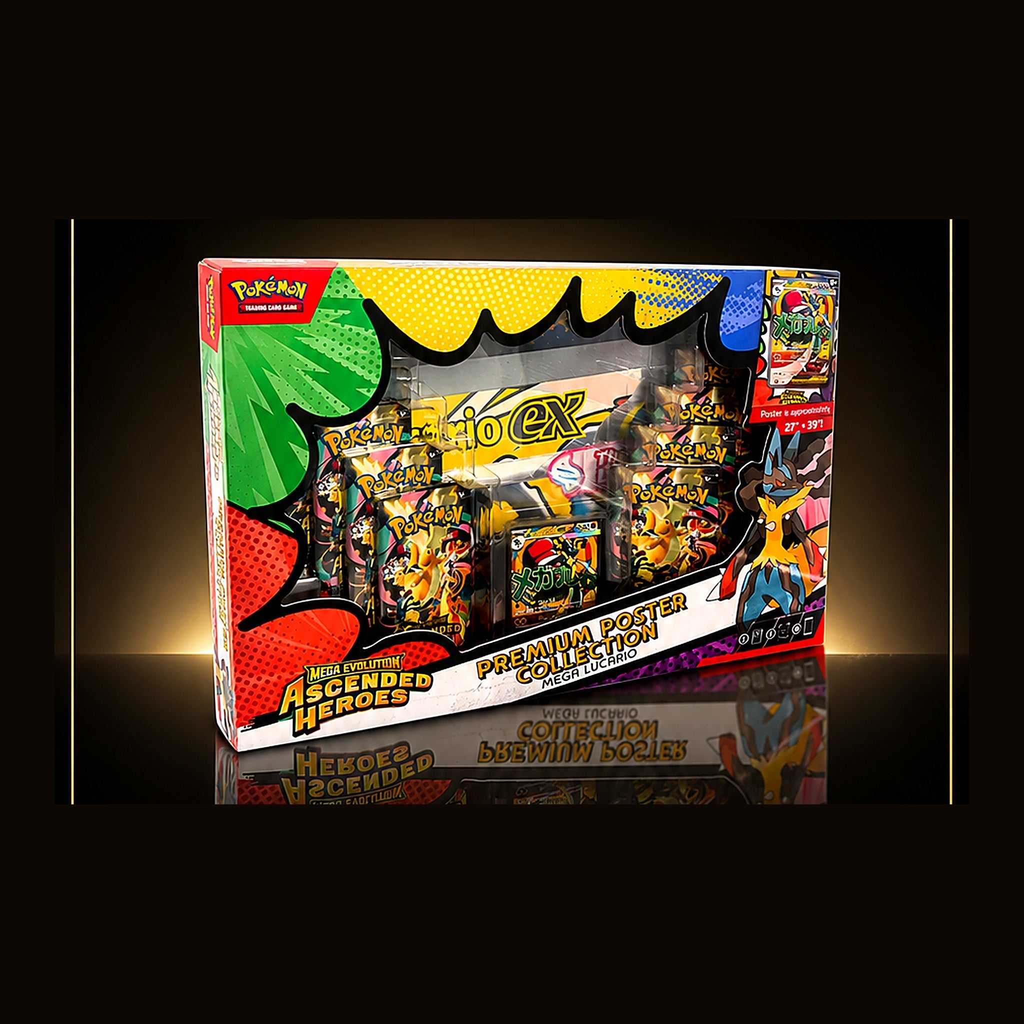 Pokémon Ascended Heroes Premium Poster Collection sellado — CatPops