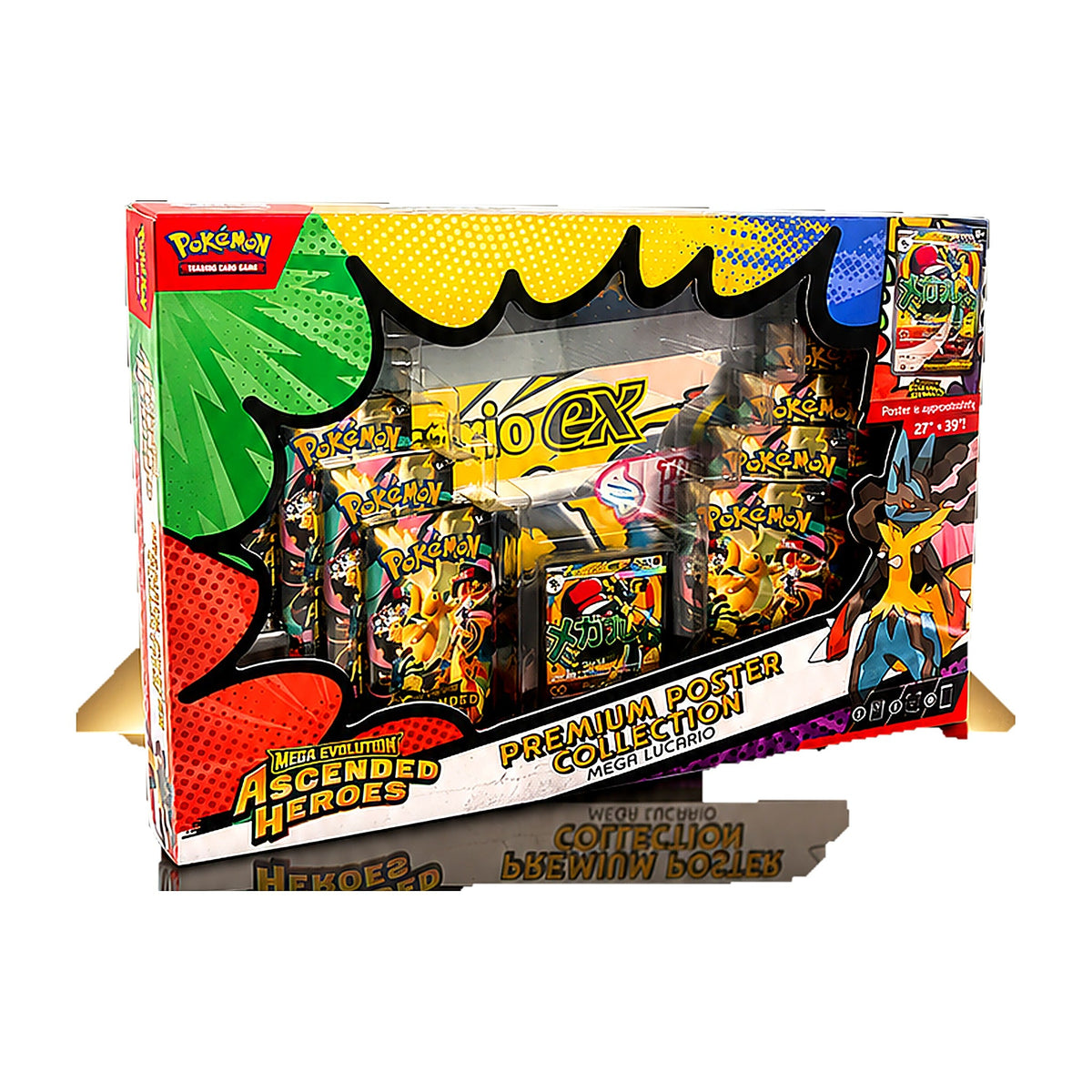 Pokemon Ascended Heroes Premium Poster Collection sellado