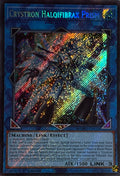 Yugioh! Cryston Haloifibrax Prism Mamo-en126 1st edition Secret rare