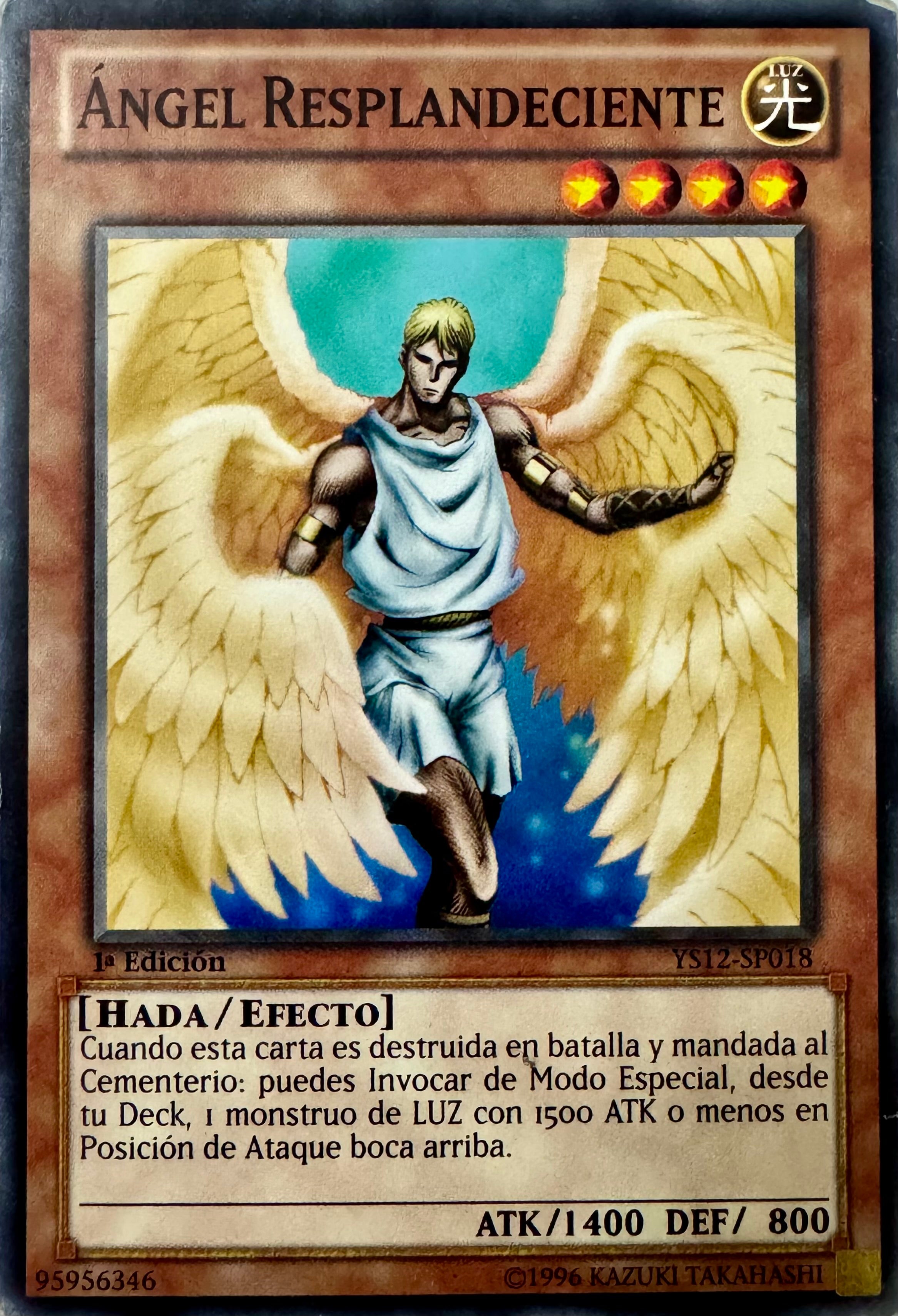 Yugioh! Ángel Resplandeciente Ys12-sp018 1st Edition