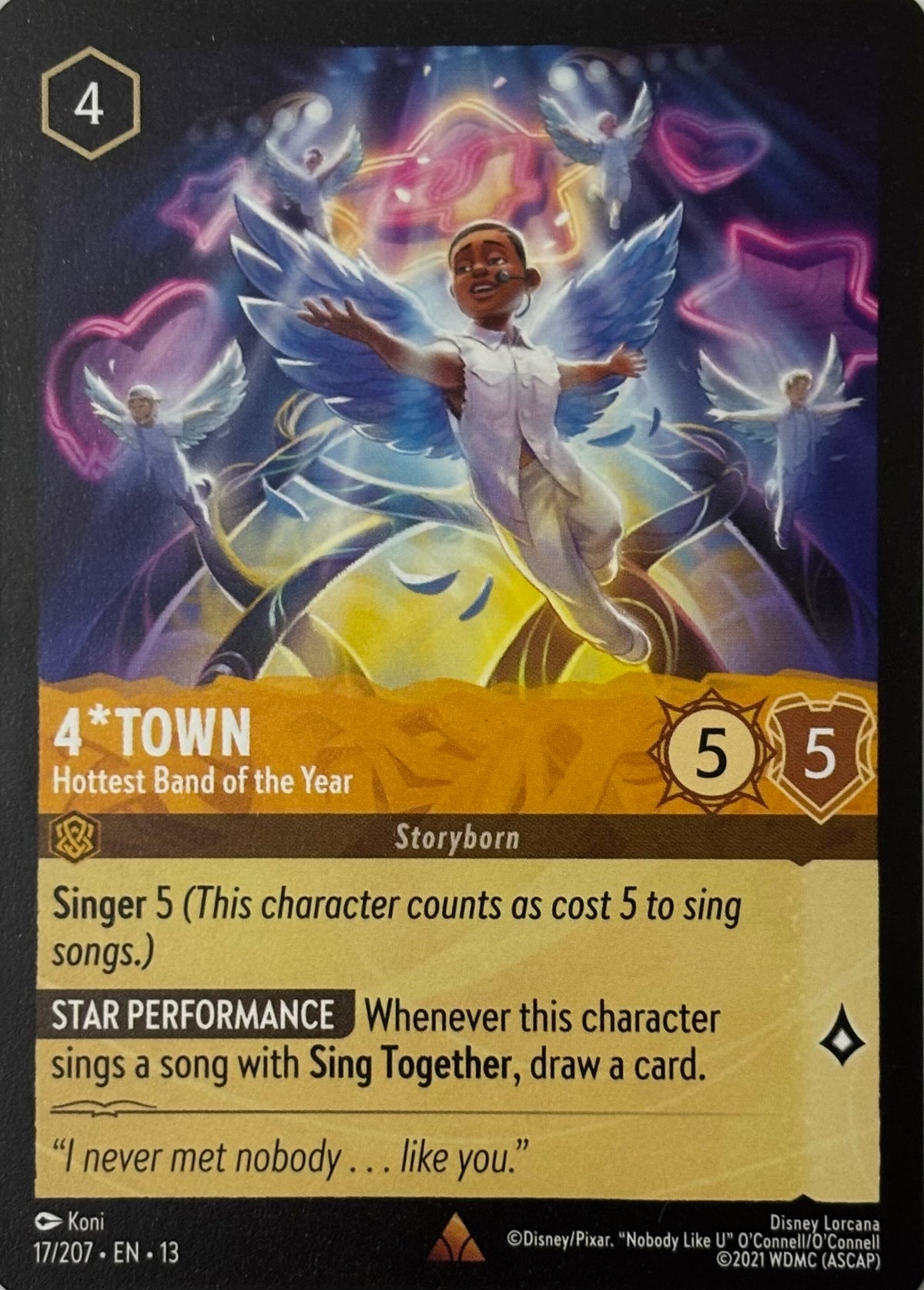 Disney Lorcana 4*Town 17/207