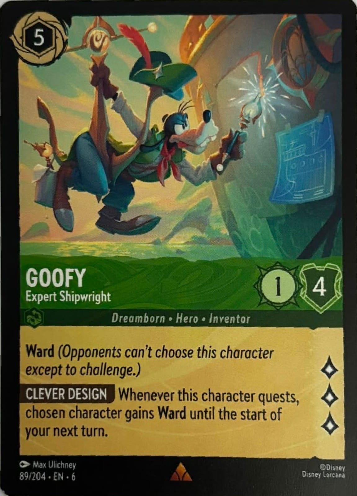 Disney Lorcana Goofy 89/204