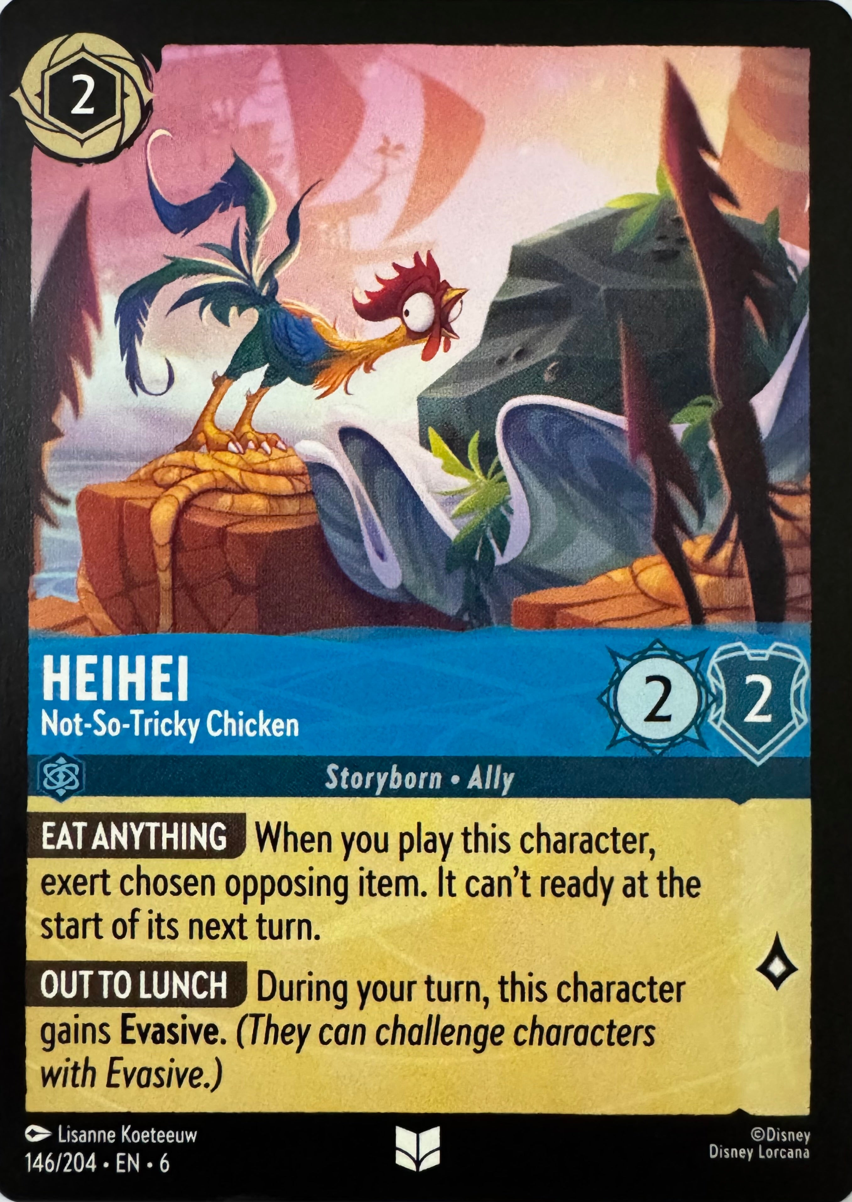 Disney Lorcana Heihei 146/204