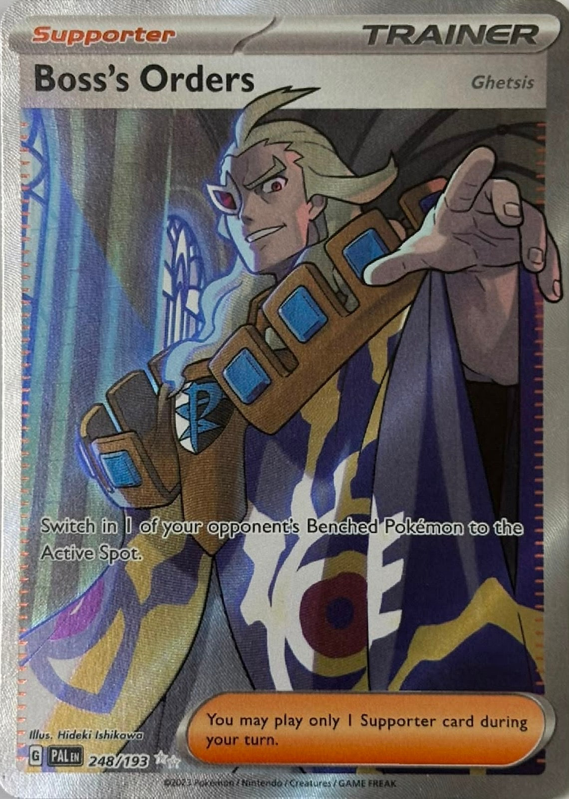 Pokemon Tcg Boss’s Orders 248/193