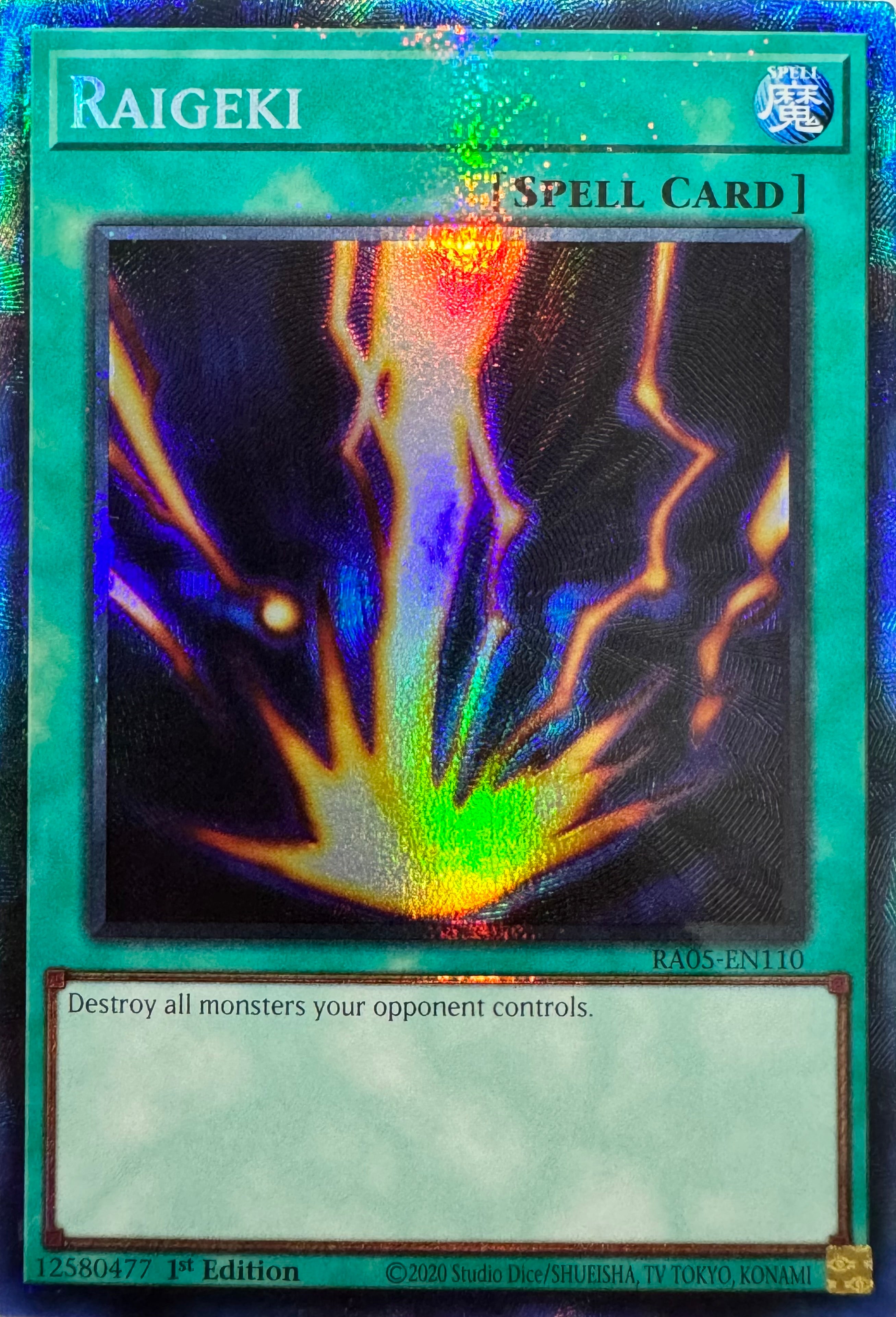 Yugioh! Raigeki Ra05-en110 1st Edition Collector