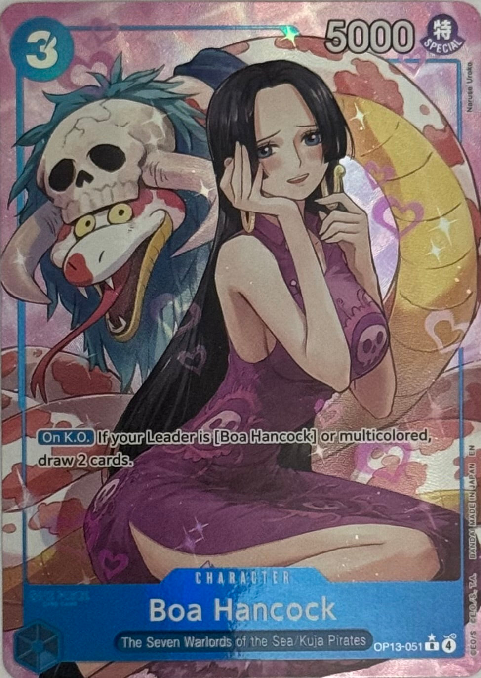 One Piece Tcg Boa Hancock Op13-051