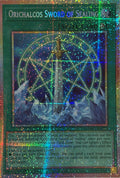 Yugioh! Orichalcos Sword Of Sealing Mamo-en022 1st edition Starlight rare